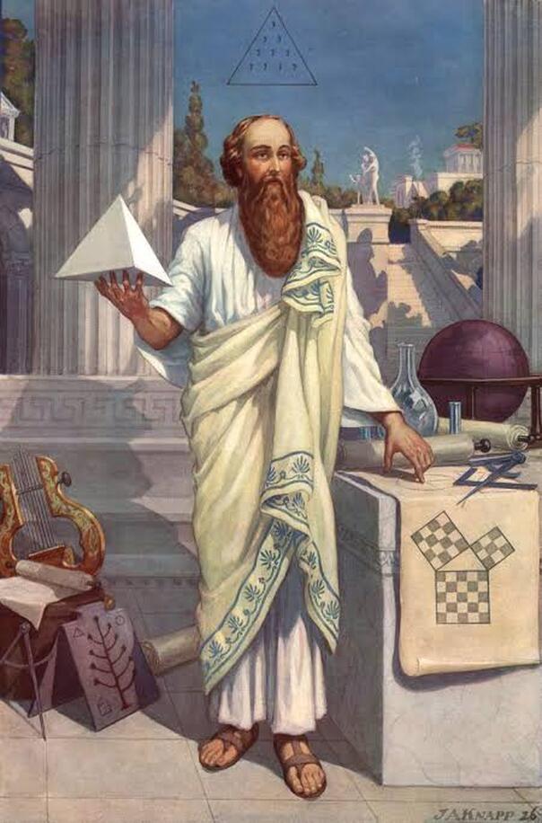 Pythagoras the Greek Philosopher 